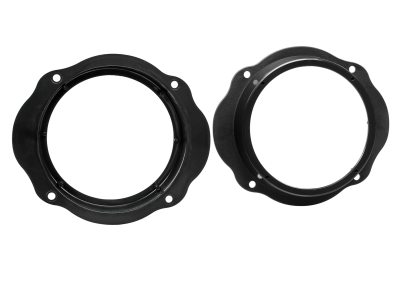 Inele adaptare difuzor 165mm uși față Ford Fiesta MK6 Facelift (2005), Ford Focus DA3 (2004), Ford Fusion (2005-2012), Ford C-MAX DM2 (2003), Ford Kuga DM2 (2008) – plug & play