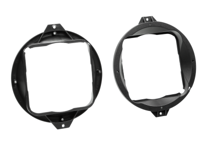 Inele adaptare difuzor 165mm uși spate Audi A3  2/3 türig 8L (1996-2003), Audi A4 B5 8D (1994), Audi A4  B5 8D (1995), Audi TT 8N (1998) – plug & play