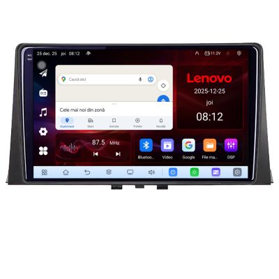 Navigatie Citroen Berlingo 2019- Lenovo Kit-berlingo18 8 Core 2.2 Ghz 8+128 Qled Incell 1K Android 360 Carplay DSP AHD 1080P ADAS 4G Wifi 5Ghz Bluetooth PRO