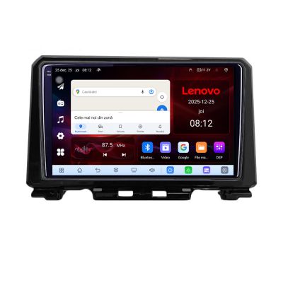 Navigatie Suzuki Jimny 2018- Lenovo Kit-JIMNY 8 Core 2.2 Ghz 8+128 Qled Incell 1K Android 360 Carplay DSP AHD 1080P ADAS 4G Wifi 5Ghz Bluetooth PRO
