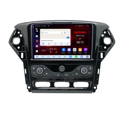 Navigatie Ford Mondeo 2011-2014 8 Core 2.2 Ghz 8+128 Qled Incell 1K Android 360 Carplay DSP AHD 1080P ADAS 4G Wifi 5Ghz Bluetooth PRO