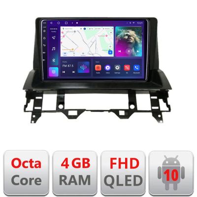 Navigatie Mazda 6 2004-2008 B-MZD6 Android Ecran QLED octa core 4+64 carplay android auto KIT-mzd6+EDT-E310V3