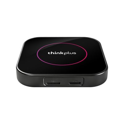 Modul Android Lenovo Thinkplus pe USB pentru mașini cu CarPlay / Android Auto din fabrică — Qualcomm QCM6115, Android 13, 4+32, HDMI, SIM 4G, microSD, CarPlay/Android Auto wireless