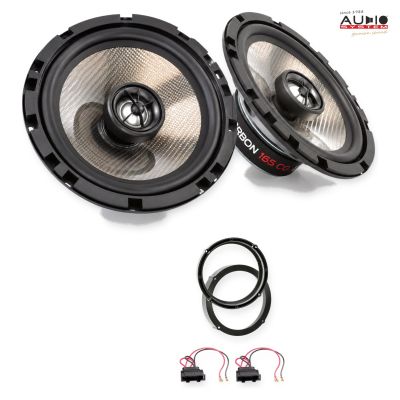 Pachet difuzoare VW Golf VII 3 uși (AU) 2017-2019 Audio System CARBON coaxiale dedicate uși spate