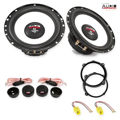 Pachet difuzoare Alfa Romeo 159 (939) 2005-2011 Audio System M-Series componente dedicate uși față