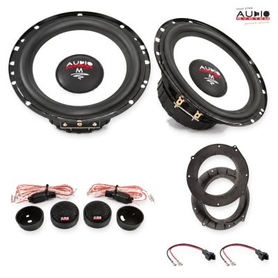 Pachet difuzoare Audi A4 (W8) 2018-2024 Audio System M-Series componente dedicate uși spate