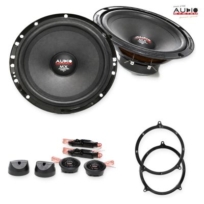 Pachet difuzoare Audi A4 Avant B5 (8D) 1995-2001 Audio System MX componente dedicate uși față