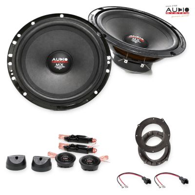 Pachet difuzoare Audi A6 (C7/4G) 2014-2018 Audio System MX componente dedicate uși față
