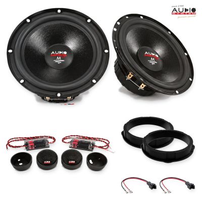 Pachet difuzoare Audi Q2 (GA) 2020-2025 Audio System M-Series componente dedicate uși față
