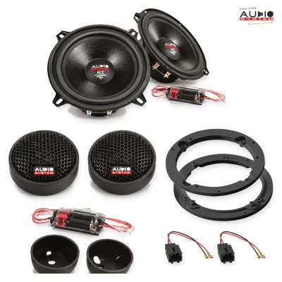 Pachet difuzoare Citroen C8 (E) 2008-2012 Audio System MX componente dedicate uși față