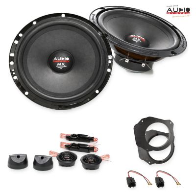 Pachet difuzoare Citroen Jumpy 2007-2016 Audio System MX componente dedicate uși față