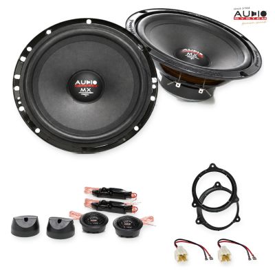 Pachet difuzoare Dacia Dokker (SD) 2017-2021 Audio System MX componente dedicate uși față