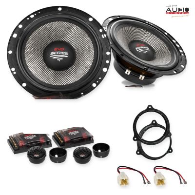 Pachet difuzoare Dacia Dokker (SD) 2012-2017 Audio System RADION componente dedicate uși față