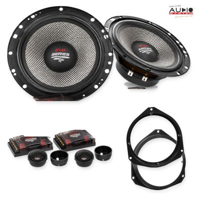 Pachet difuzoare Fiat 500 (ZAF 312) 2015-2020 Audio System RADION componente dedicate uși față