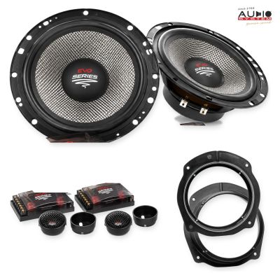 Pachet difuzoare Fiat Bravo (198) 2007-2014 Audio System RADION componente dedicate uși față