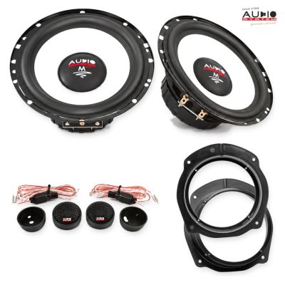 Pachet difuzoare Fiat Croma (194) 2005-2010 Audio System M-Series componente dedicate uși față