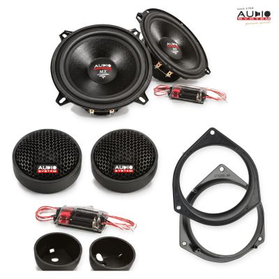 Pachet difuzoare Fiat Doblo (ZAF263) 2015-2022 Audio System MX componente dedicate uși față