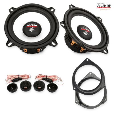 Pachet difuzoare Fiat Doblo (ZAF263) 2015-2022 Audio System M-Series componente dedicate uși față