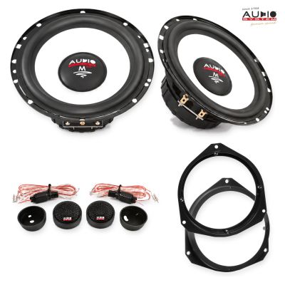 Pachet difuzoare Fiat Ducato (ZAF 250) 2011-2014 Audio System M-Series componente dedicate uși față