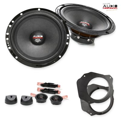 Pachet difuzoare Fiat Scudo 2007-2016 Audio System MX componente dedicate uși față