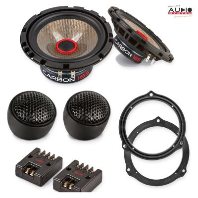 Pachet difuzoare Ford C-MAX (DM2) 2003-2007 Audio System CARBON componente dedicate uși față