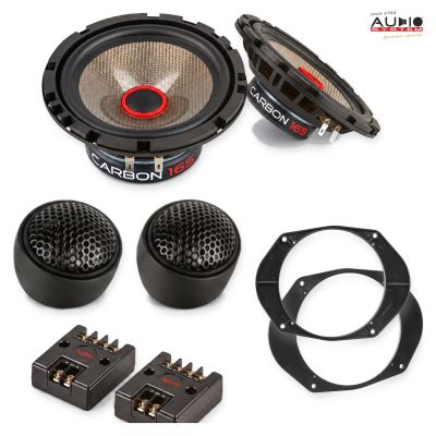 Pachet difuzoare Ford Focus (DAW/DFW/DNW) 1998-2004 Audio System CARBON componente dedicate uși față