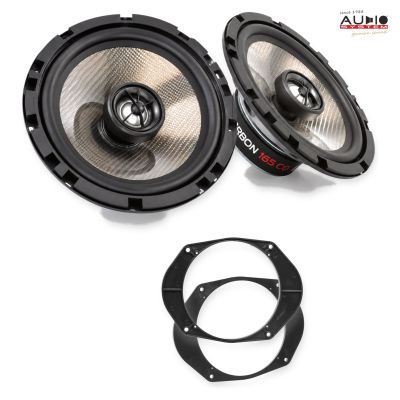 Pachet difuzoare Ford Mondeo (BAP/BFP/BNP) 1996-2000 Audio System CARBON coaxiale dedicate uși spate