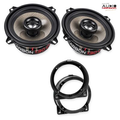 Pachet difuzoare Honda Civic (EU/ES/EP/EM/EV) 2001-2005 Audio System CARBON coaxiale dedicate uși spate