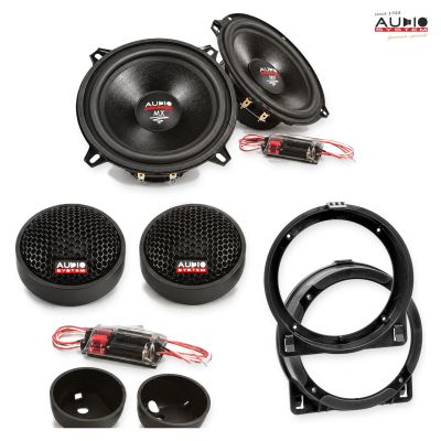 Pachet difuzoare Honda Jazz (GD) 2004-2008 Audio System MX componente dedicate uși față