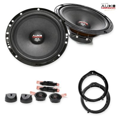 Pachet difuzoare Honda Jazz (GE) 2011-2015 Audio System MX componente dedicate uși față