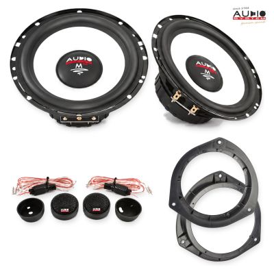 Pachet difuzoare Hyundai ix20 (JC) 2010-2015 Audio System M-Series componente dedicate uși față