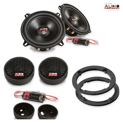 Pachet difuzoare Mazda Demio (DW) 2000-2003 Audio System MX componente dedicate uși față