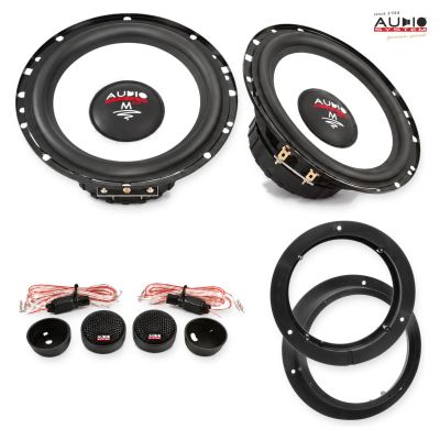 Pachet difuzoare Mercedes B-Klasse (T245) 2005-2011 Audio System M-Series componente dedicate uși față