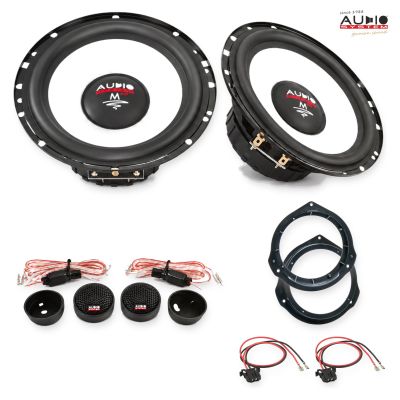 Pachet difuzoare Mercedes C-Klasse (C204) Coupé 2011-2014 Audio System M-Series componente dedicate uși față
