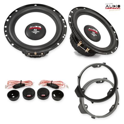 Pachet difuzoare Mercedes CLA (W117) 2013-2019 Audio System M-Series componente dedicate uși față