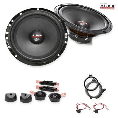 Pachet difuzoare Mercedes E-Klasse Sedan (W210) 1995-2002 Audio System MX componente dedicate uși față