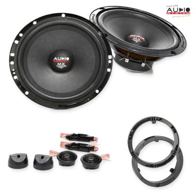 Pachet difuzoare Mitsubishi Lancer 2007-2017 Audio System MX componente dedicate uși față