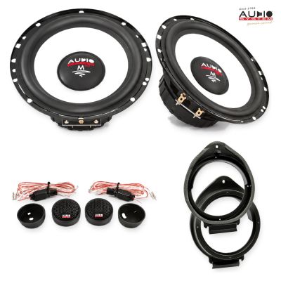 Pachet difuzoare Opel Adam 2013-2019 Audio System M-Series componente dedicate uși față