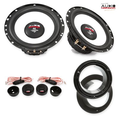 Pachet difuzoare Opel Agila B (H-B) 2008-2014 Audio System M-Series componente dedicate uși față