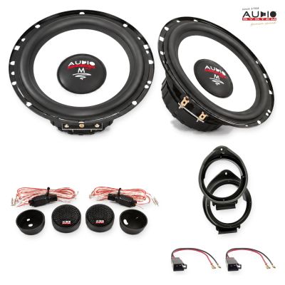 Pachet difuzoare Opel Astra J 2009-2015 Audio System M-Series componente dedicate uși față