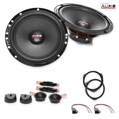 Pachet difuzoare Opel Combo 2001-2005 Audio System MX componente dedicate uși față