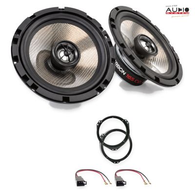 Pachet difuzoare Opel Vectra (B) 1995-2002 Audio System CARBON coaxiale dedicate uși spate