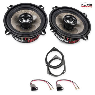 Pachet difuzoare Opel Vectra C (Z02) 2005-2008 Audio System CARBON coaxiale dedicate uși spate