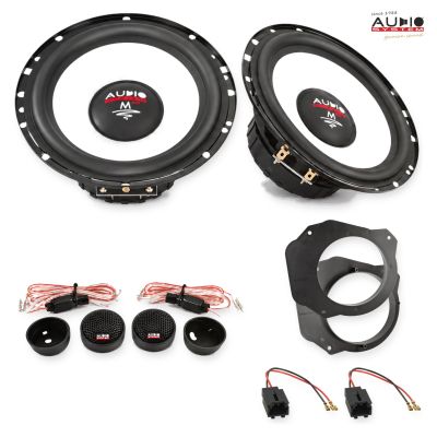 Pachet difuzoare Peugeot Expert 2007-2016 Audio System M-Series componente dedicate uși față