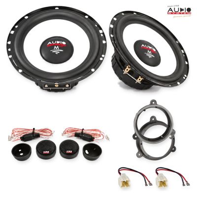 Pachet difuzoare Renault Master III (M) 2011-2014 Audio System M-Series componente dedicate uși față