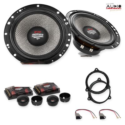 Pachet difuzoare Seat Leon (5F) 2012-2016 Audio System RADION componente dedicate uși spate