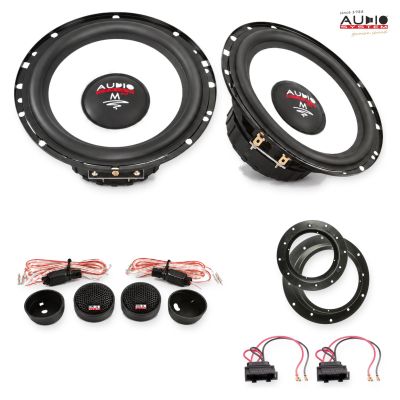 Pachet difuzoare Skoda Yeti (5L) 2009-2013 Audio System M-Series componente dedicate uși față