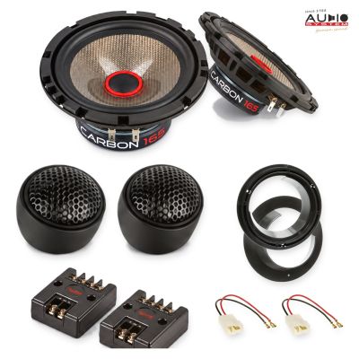 Pachet difuzoare Suzuki Grand Vitara (JT) 2005-2008 Audio System CARBON componente dedicate uși față