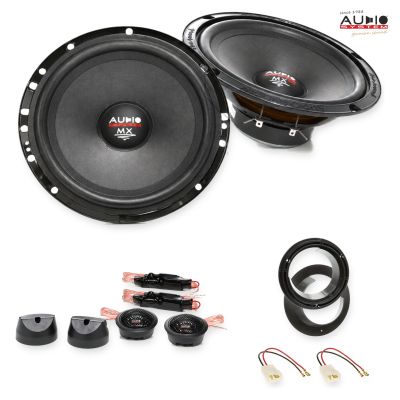 Pachet difuzoare Suzuki Splash (EX) 2012-2014 Audio System MX componente dedicate uși față