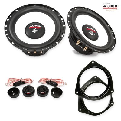 Pachet difuzoare Toyota Avensis (T27) 2015-2018 Audio System M-Series componente dedicate uși spate